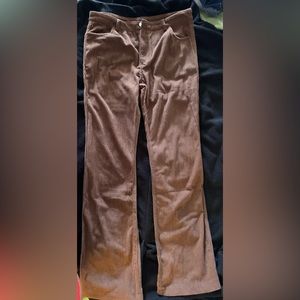 Women’s brown corduroy pants